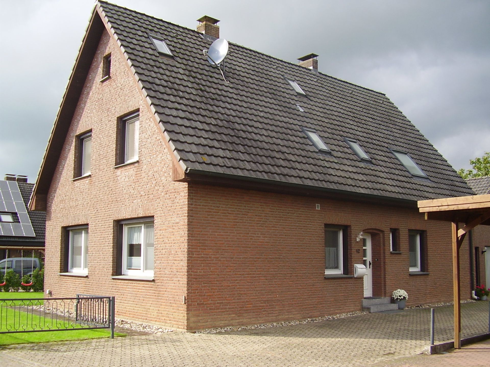 Fewo Hülkenberg Sicht auf das Haus